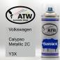 Preview: Volkswagen, Calypso Metallic 2C, Y3X: 400ml Sprühdose, von ATW Autoteile West.